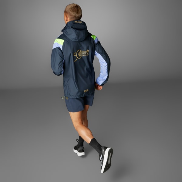 adidas Kurtka BMW Berlin Marathon 2024 Legends - Niebieski