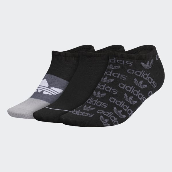 adidas Graphic No-Show Socks 3 Pairs 