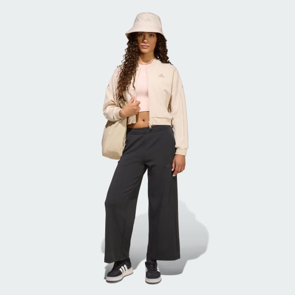 Bege CAMISOLA COM FECHO INTEGRAL DE 3 RISCAS FUTURE ICONS