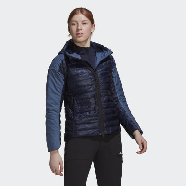 Blauw Terrex MYSHELTER Donsjack met Capuchon 29582
