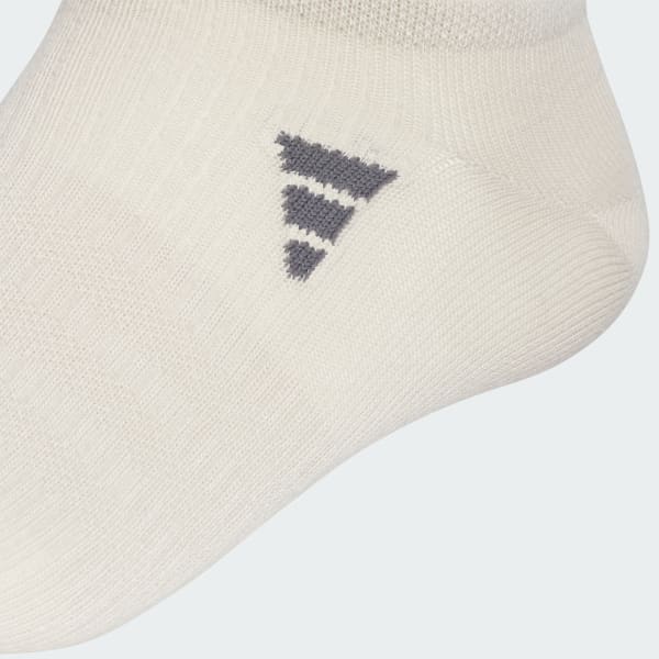 adidas Superlite 3.0 6-Pack No-Show Socks - Beige | Free