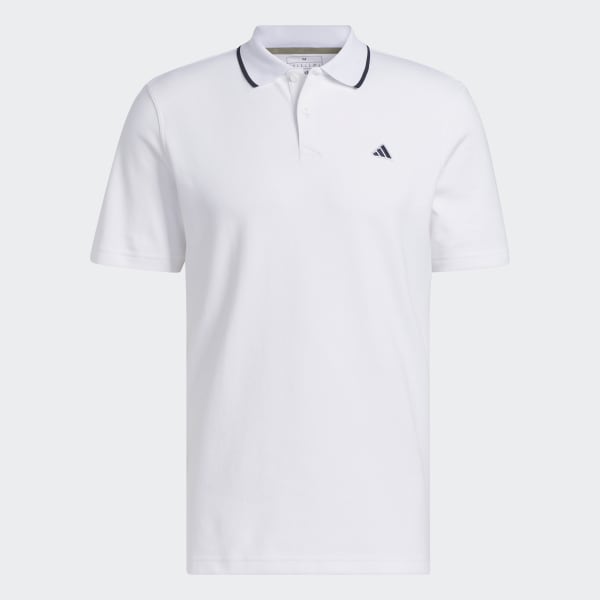 adidas Go-To Piqué Golf Polo Shirt - White | adidas Canada
