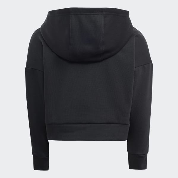 Schwarz Hooded Fleece Trainingsanzug