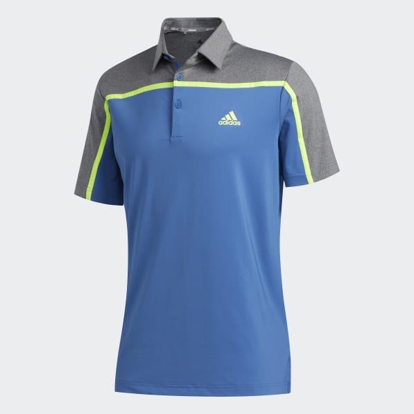 Adidas men's ultimate365 colorblock sales golf polo