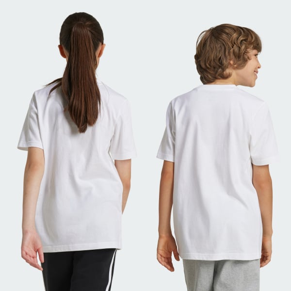 Branco Camiseta Estampada Positivity Table