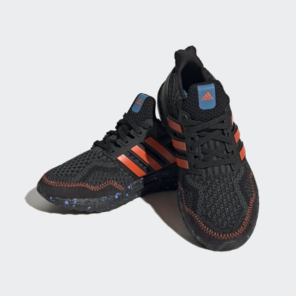 Adidas Men's Ultraboost 5.0 DNA Shoes, Size 10, Green/Orange/Black