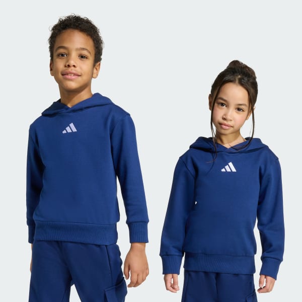 Blu Felpa con cappuccio Essentials Kids
