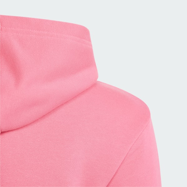 Rosado Polera con capucha Trifolio