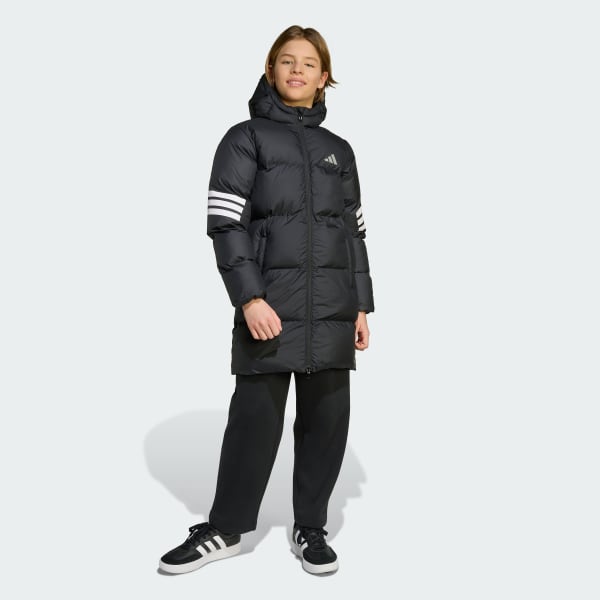 Siyah Future Icons Çocuk Parka