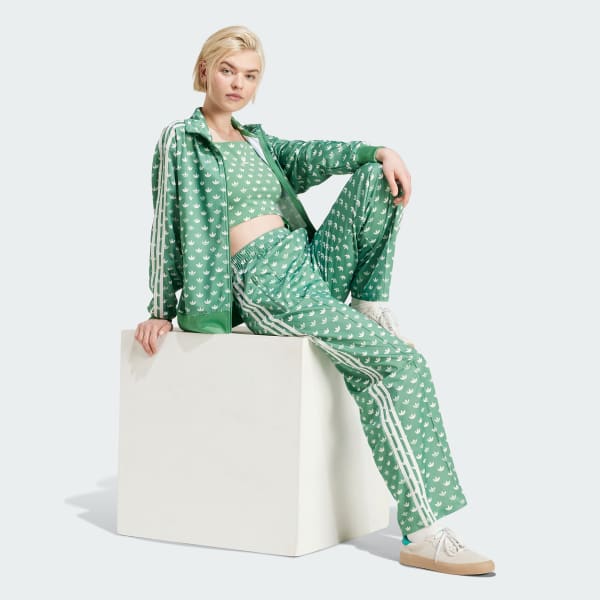 Green Monogram Firebird Track Top