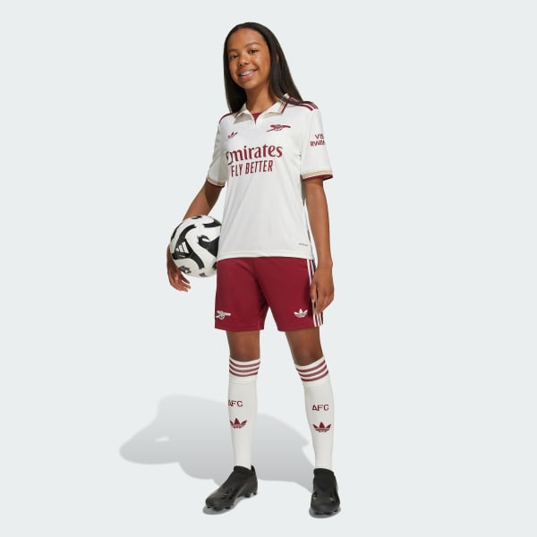 Burgundy Σορτς τρίτης εμφάνισης 25/26 Arsenal