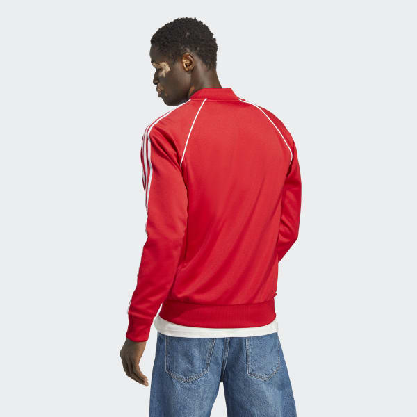 adidas Adicolor Classics SST Track Jacket - Red | Men's Lifestyle | adidas