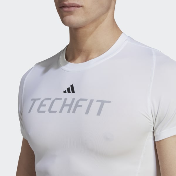 Branco T-shirt Techfit BVS45