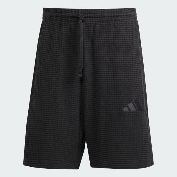 Black ALL SZN Waffle Knit 7-inch Shorts