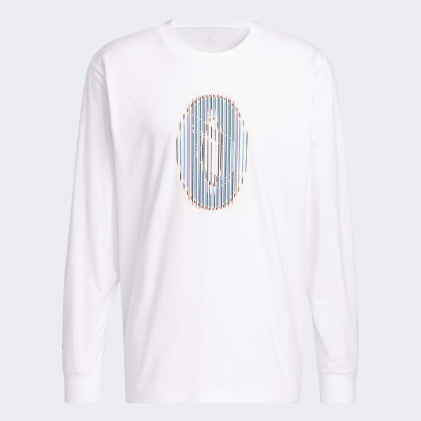 Blanco Camiseta manga larga Dame 9
