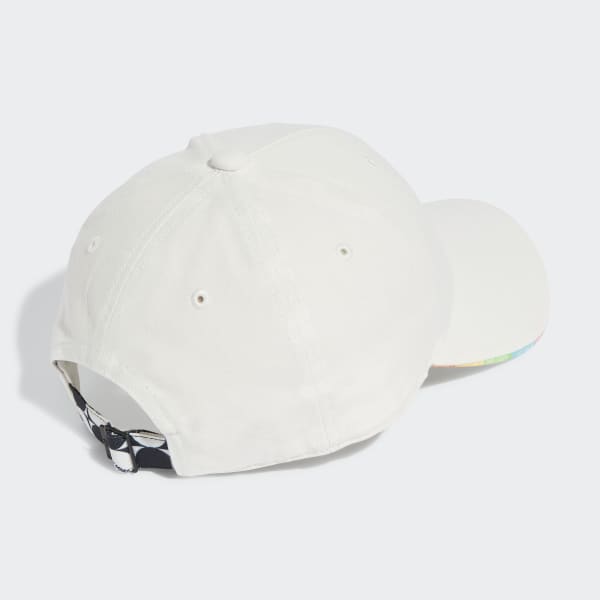 Blanco Gorra de Béisbol PRIDE RM