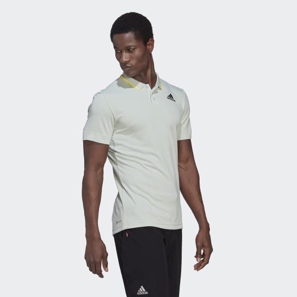Zielony Tennis Freelift Polo Shirt TO336