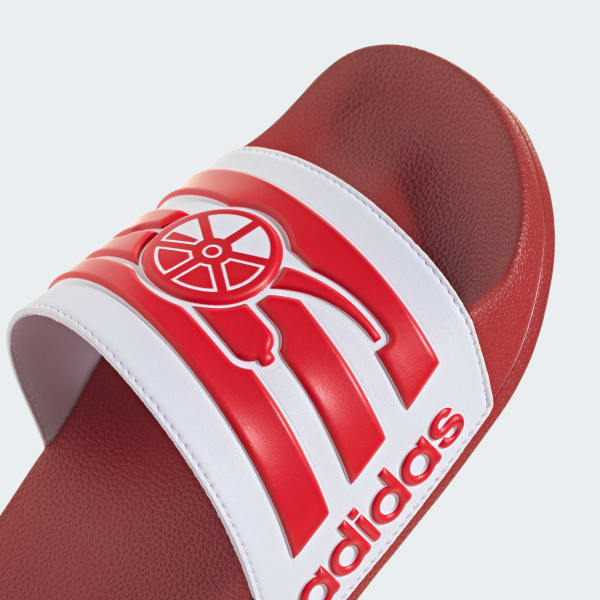 adidas★アディレット シャワー アーセナル スライド JS4962 adidas Adilette Shower Arsenal Slides - Red | Free Shipping