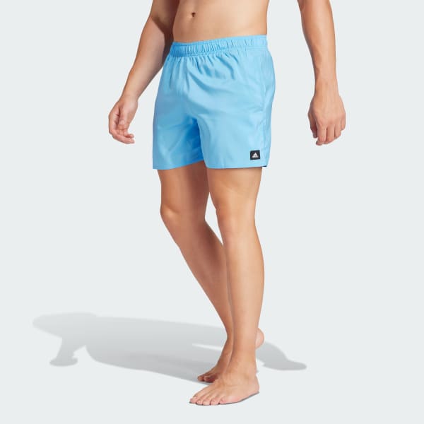 Azul Shorts de natación CLX Largo Clásico Solid