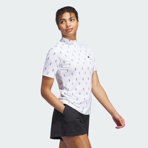 White Go-To Mock