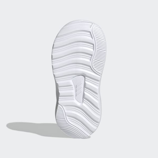 Grey FortaRun Elastic Lace Top Strap Running Shoes
