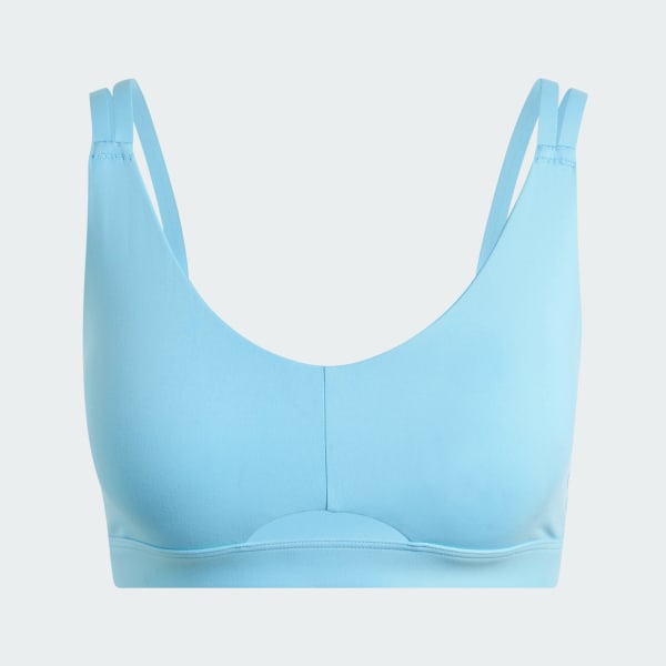 Blue All Me Luxe Light-Support Bra