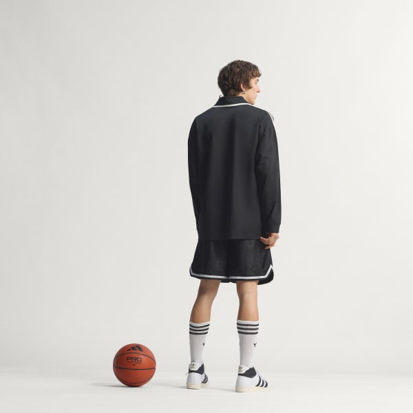 Black Originals Rugby Polo Shirt