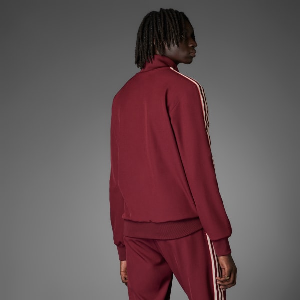 Bordo FC Bayern Terrace Icons Fermuarlı Üst