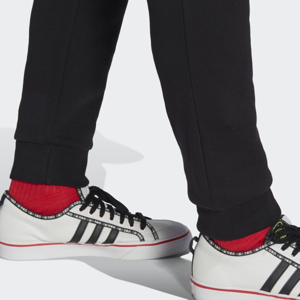 Czerń Juventus Essentials Trefoil Pants BWU52
