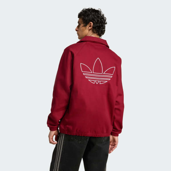 Burgundy Aston Villa FC Terrace Icons Drill Sweatshirt