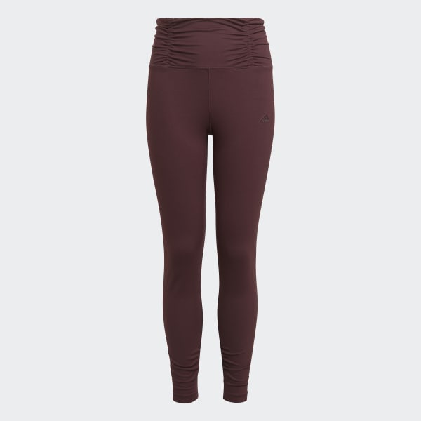 Borgonha Legging 7/8 Yoga AEROREADY