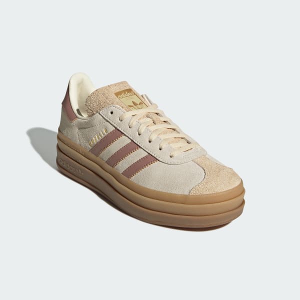 White Gazelle Bold Shoes