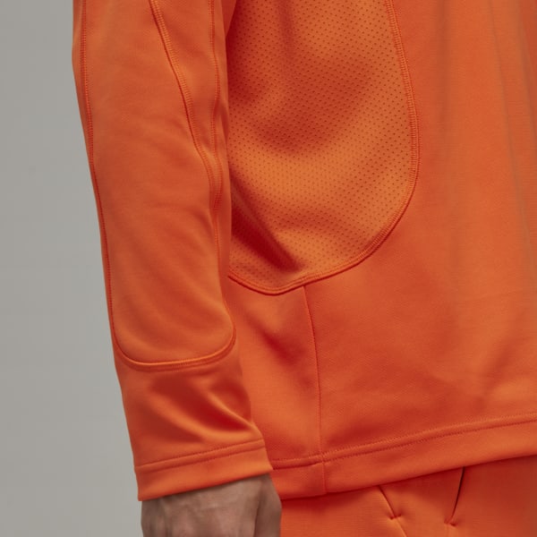 Orange Y-3 Football Long Sleeve T-shirt BU658