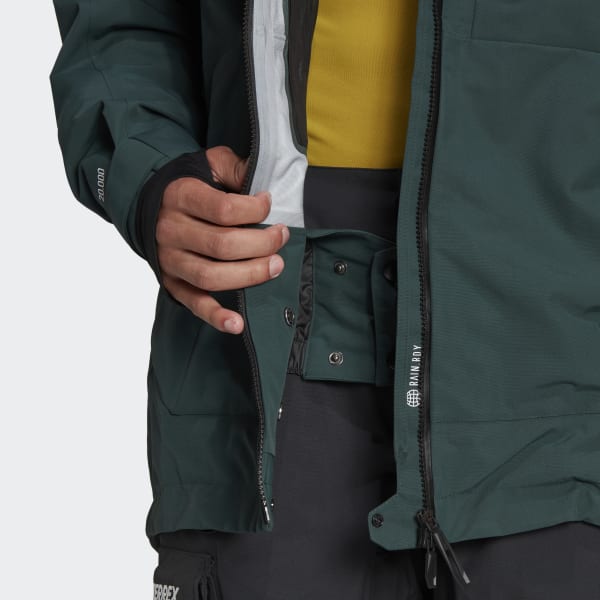 Verde Giacca Terrex 3-Layer Post-Consumer Snow