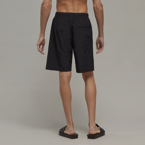 Svart Y-3 Mid-Length Swim Shorts