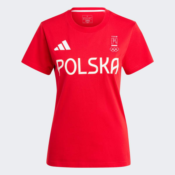 Czerwony Koszulka Poland Essentials