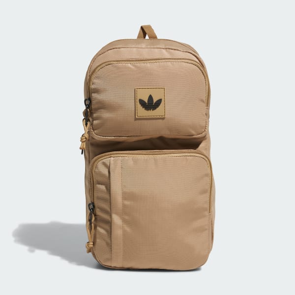 Brown Utility 4 Sling Bag
