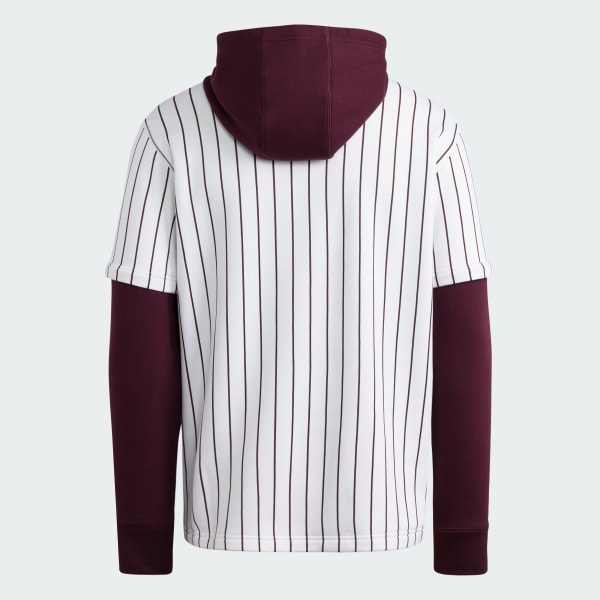 adidas Arizona State Hooded Jersey - White | Free Shipping with