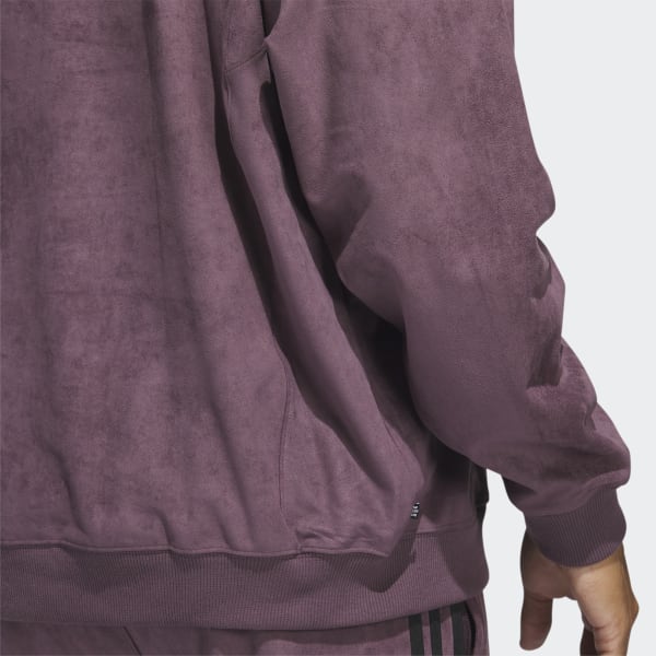 adidas Men s Lifestyle Adicolor Classics Plush Hoodie Red Free Shipping with adiClub adidas US