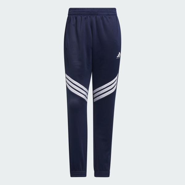 Blue Adidas Basketball Crazy Warm Fleece Pants
