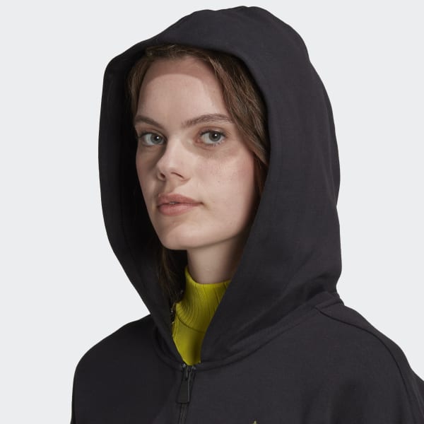 Czerń Real Madrid Anthem Jacket IE264