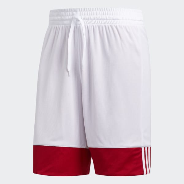 Rojo Pantalón corto Reversible 3G Speed