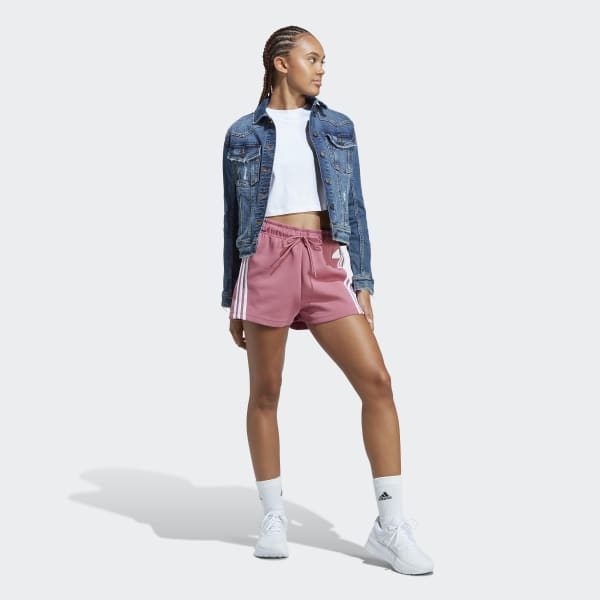 Pink Future Icons 3-Stripes Shorts