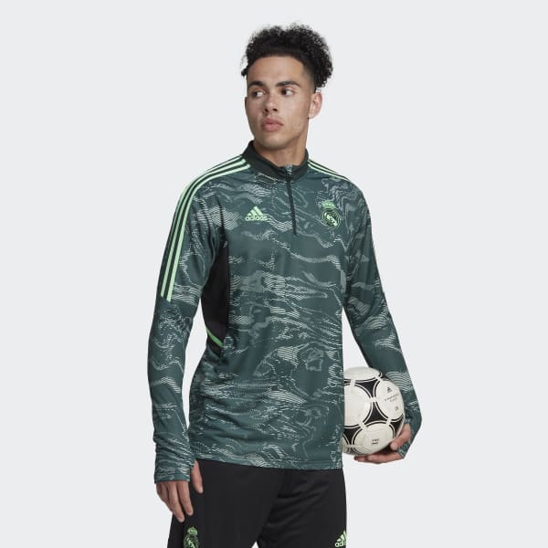 zelená Top Real Madrid Condivo 22 Training