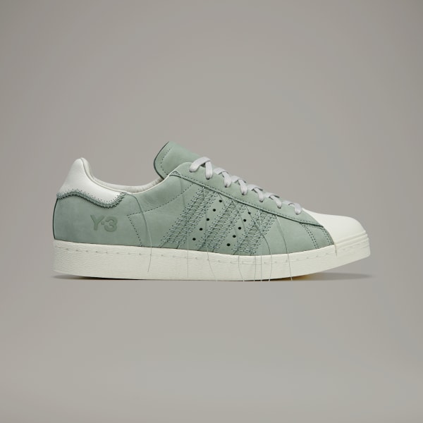 Adidas Superstar Trainers White/Green