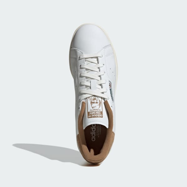 Stan smith white brown clearance