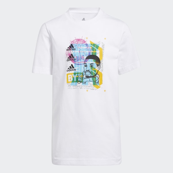 damian lillard t shirt adidas