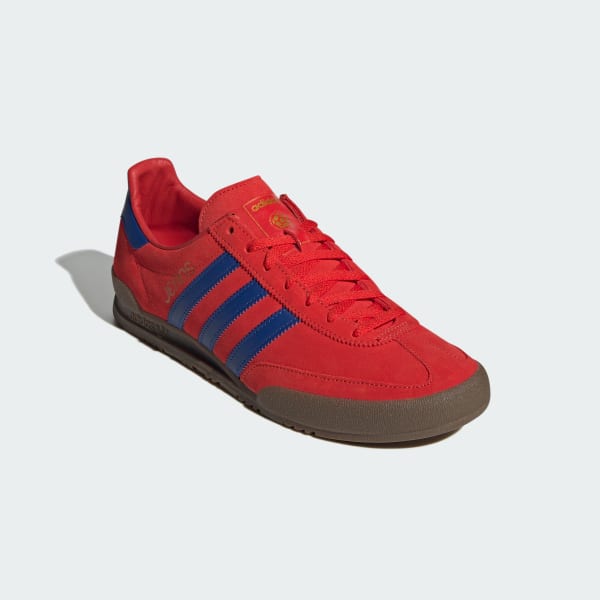 Vermelho Sapatilhas Jeans