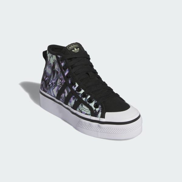 Negro Zapatillas Nizza Platform Mid