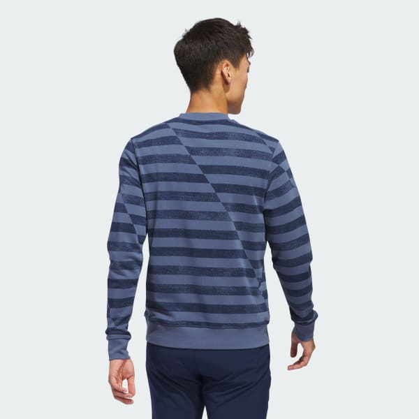 Blue Ultimate365 Printed Crewneck Sweatshirt